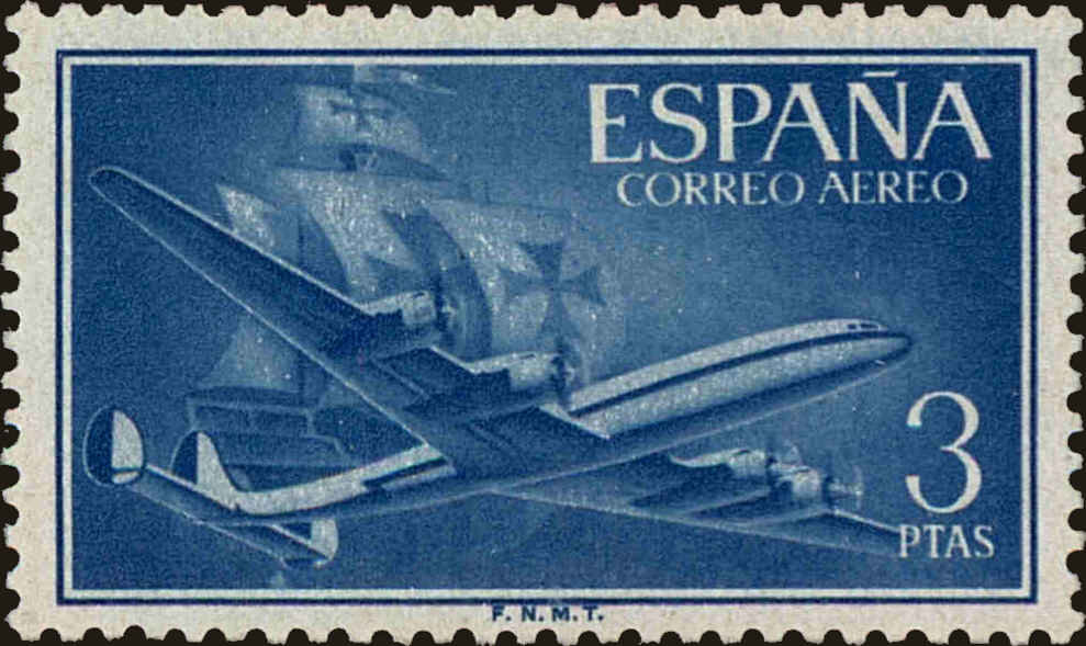 Front view of Spain C153 collectors stamp
