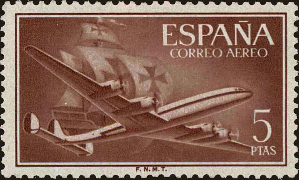 Front view of Spain C156 collectors stamp