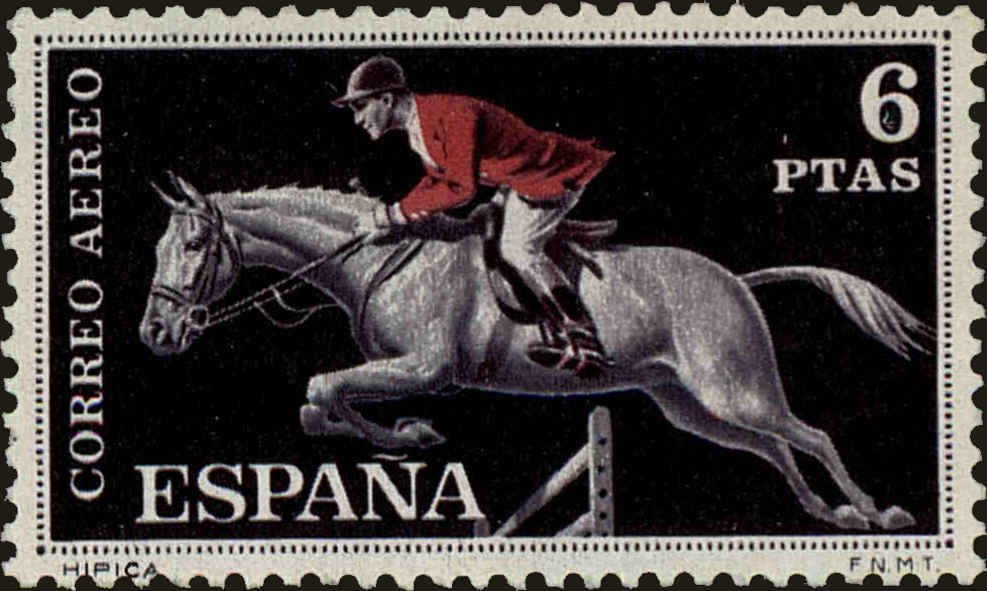 Front view of Spain C169 collectors stamp