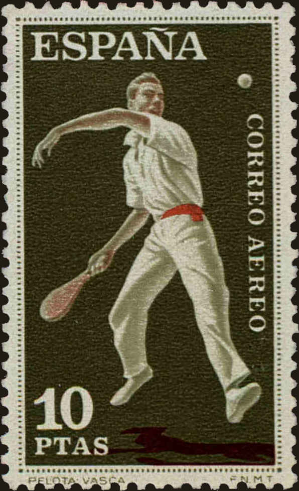 Front view of Spain C170 collectors stamp