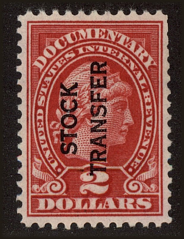 Front view of United States RD31 collectors stamp