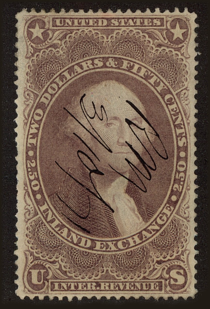 Front view of United States R84 collectors stamp
