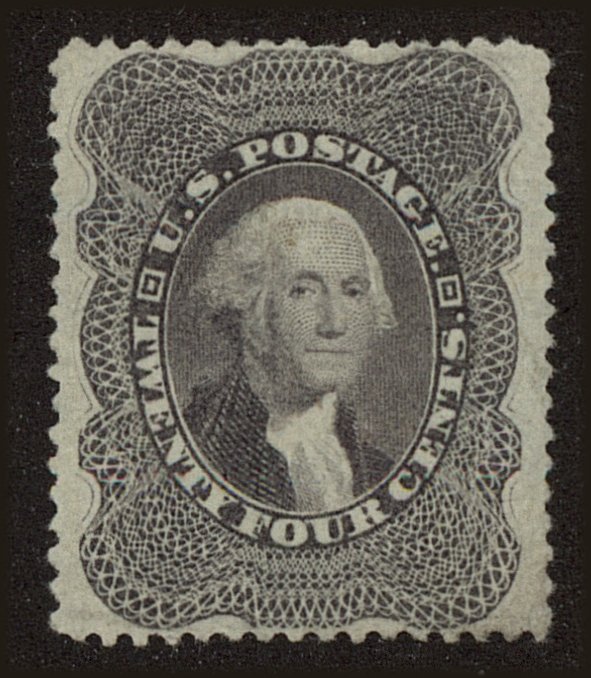 Front view of United States 37 collectors stamp