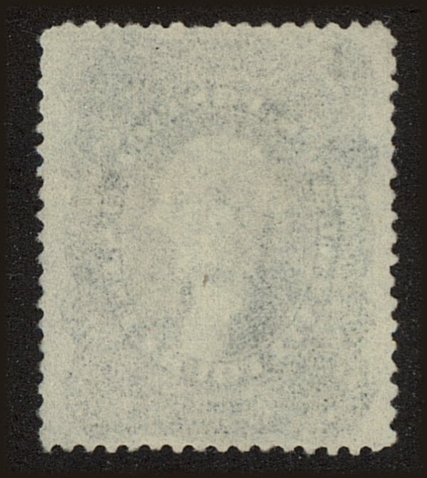 Back view of United States Scott #37 stamp