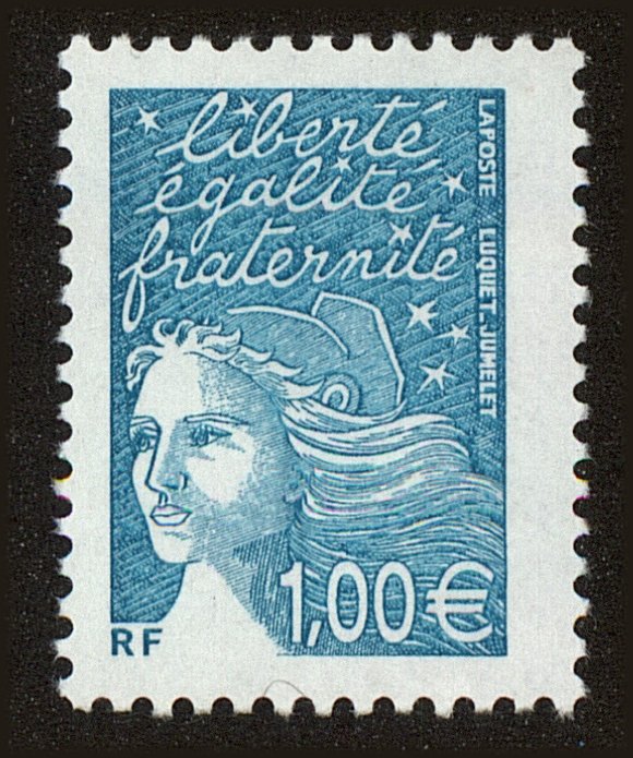 Front view of France 2861 collectors stamp
