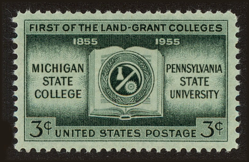 Front view of United States 1065 collectors stamp