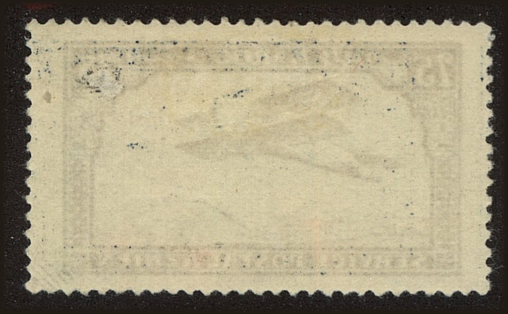 Back view of French Morocco CScott #4 stamp