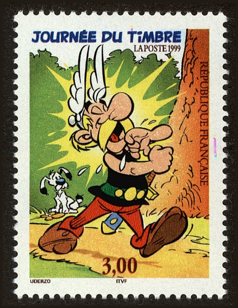 Front view of France 2706 collectors stamp