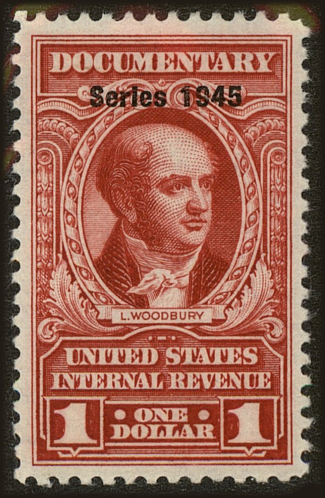 Front view of United States R423 collectors stamp