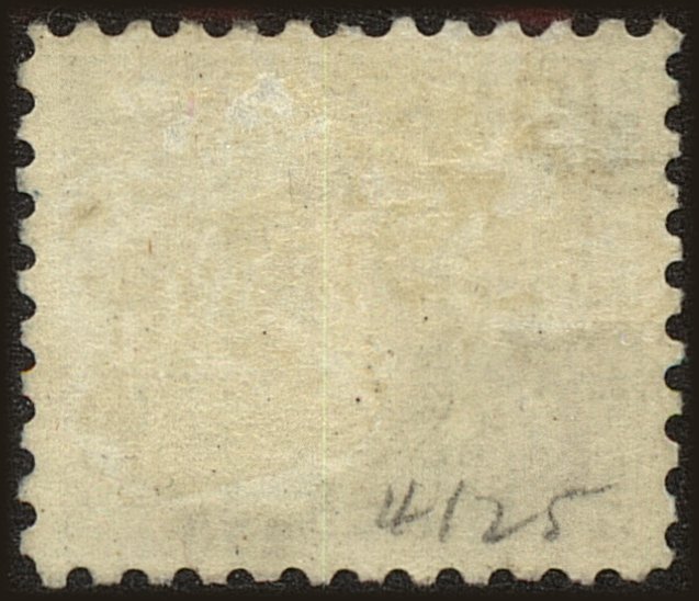 Back view of United States RBScott #41 stamp