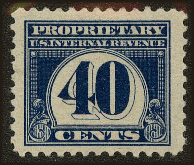 Front view of United States RB73 collectors stamp