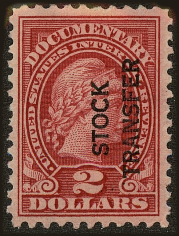 Front view of United States RD31 collectors stamp