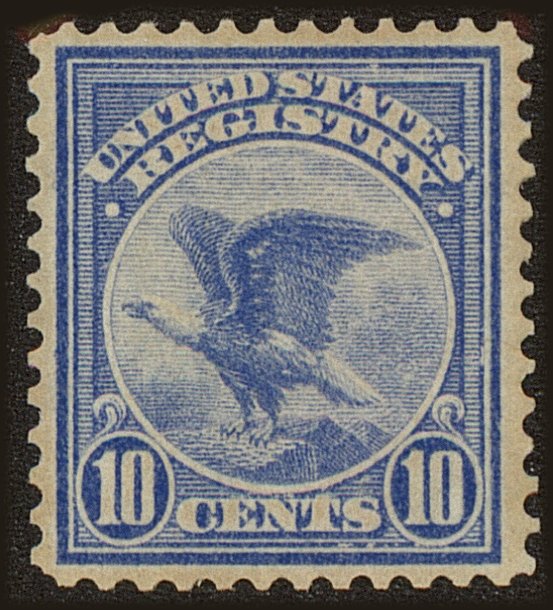 Front view of United States F1 collectors stamp
