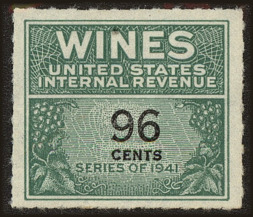 Front view of United States RE145 collectors stamp