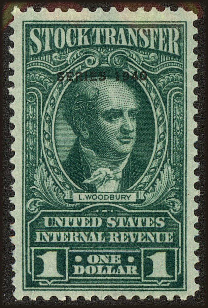 Front view of United States RD79 collectors stamp