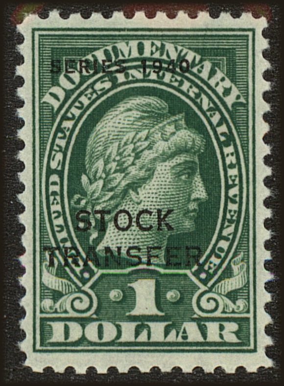 Front view of United States RD54 collectors stamp