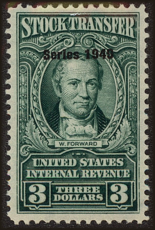 Front view of United States RD299 collectors stamp