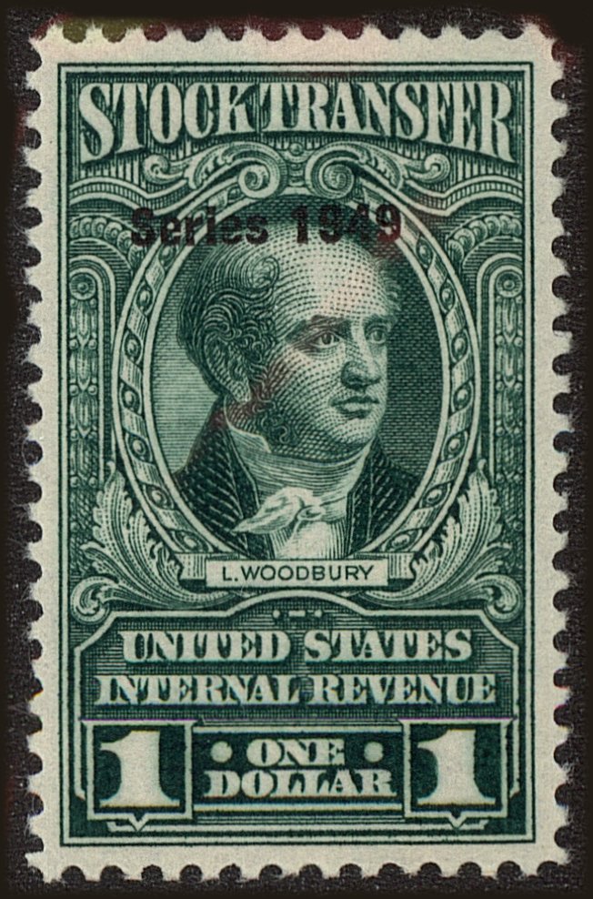 Front view of United States RD297 collectors stamp
