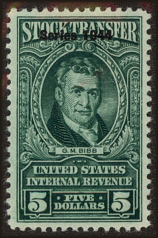 Front view of United States RD177 collectors stamp