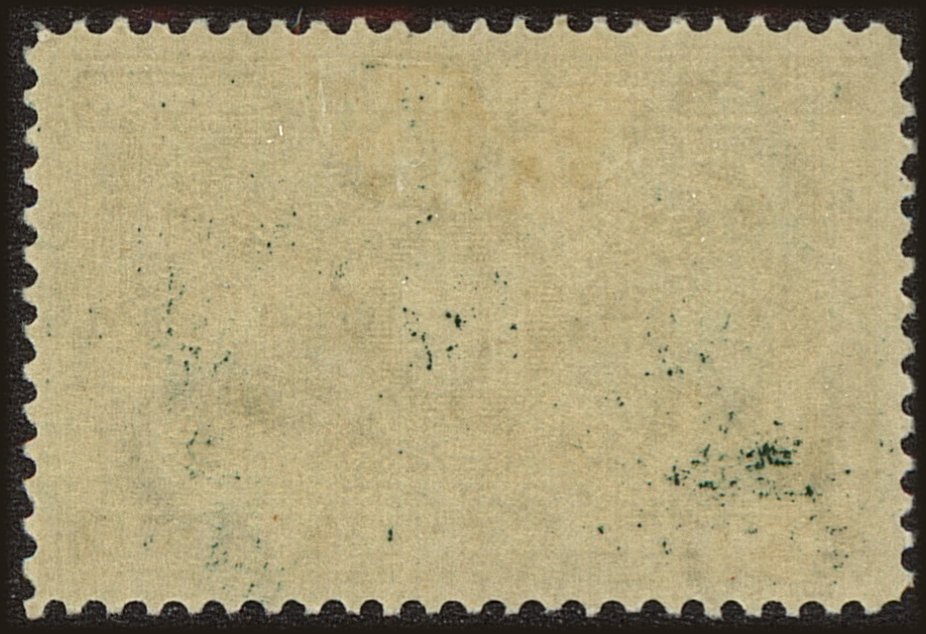 Back view of United States JQScott #4 stamp