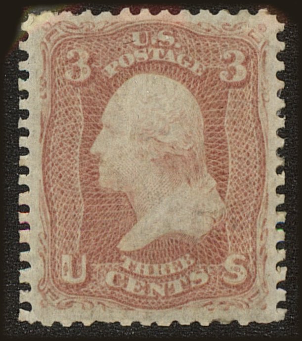 Front view of United States 65 collectors stamp