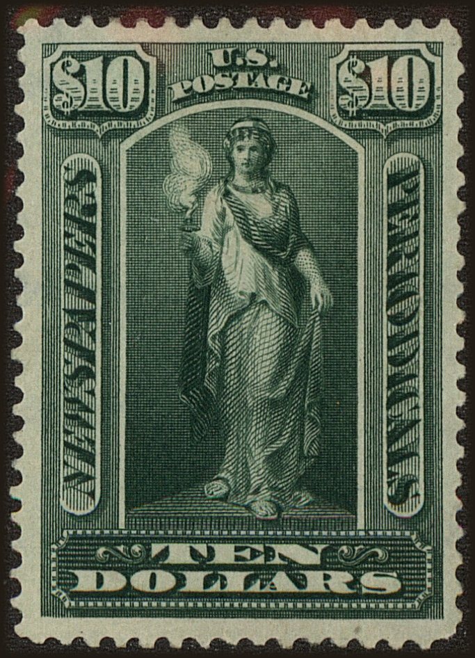 Front view of United States PR122 collectors stamp