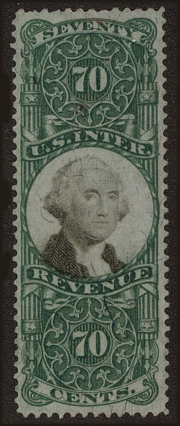 Front view of United States R143 collectors stamp