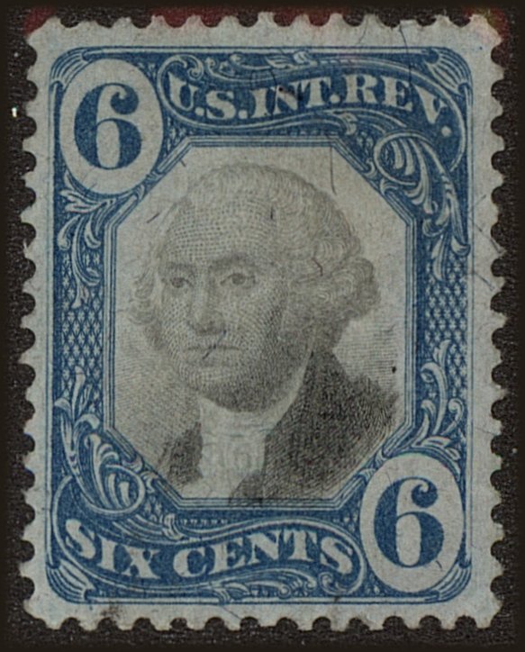 Front view of United States R108 collectors stamp
