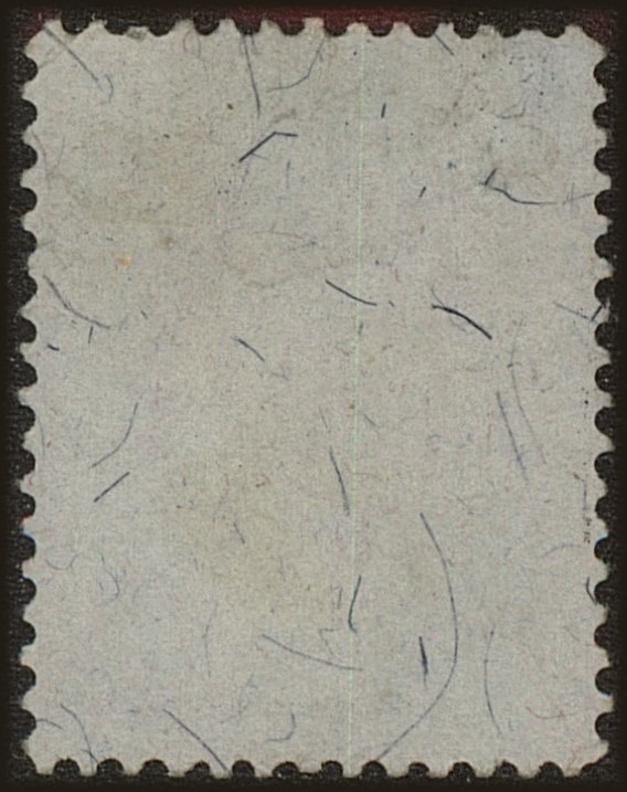 Back view of United States RScott #108 stamp