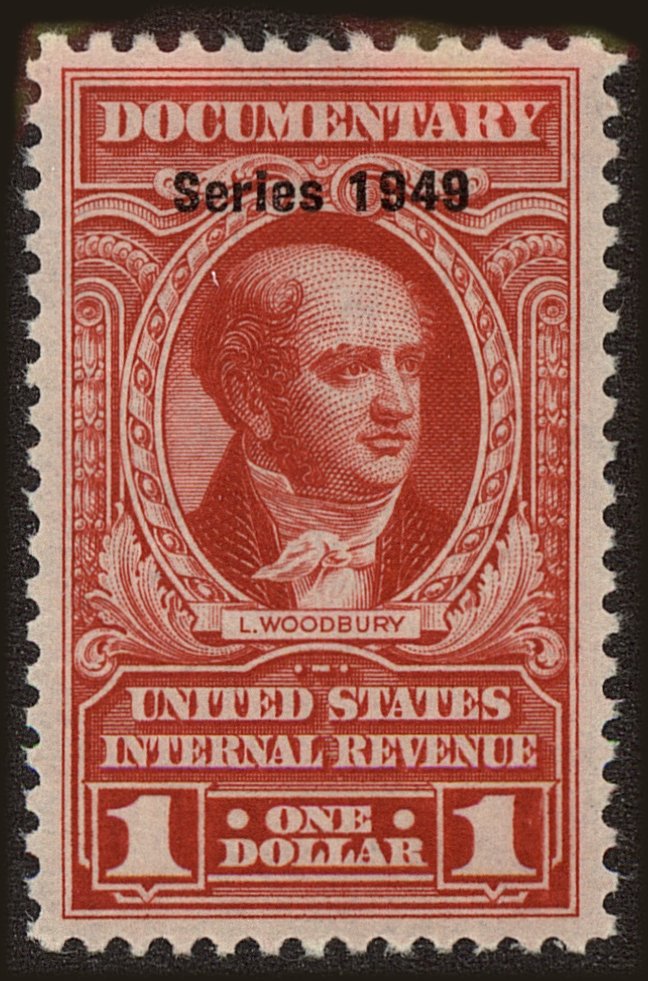 Front view of United States R523 collectors stamp