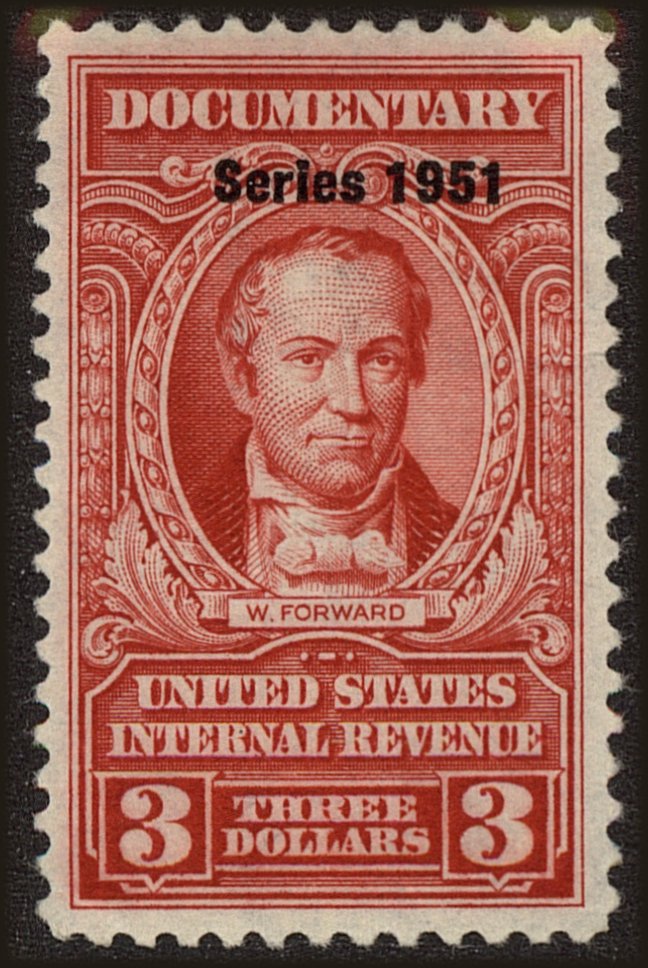 Front view of United States R575 collectors stamp