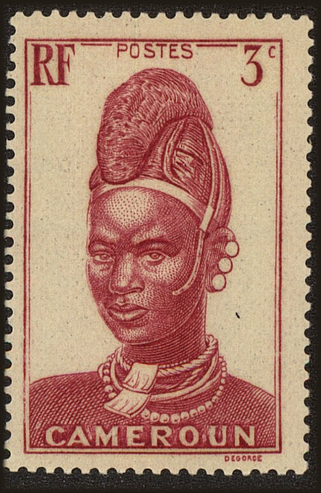 Front view of Cameroun (French) 226 collectors stamp