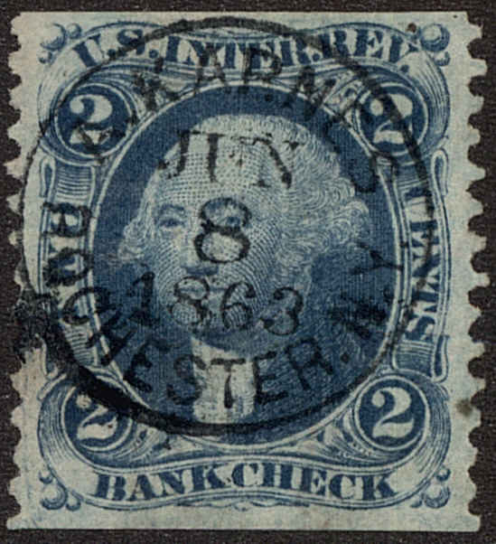 Front view of United States R5b collectors stamp