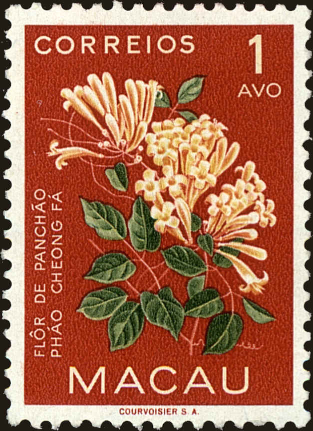 Front view of Macao 372 collectors stamp