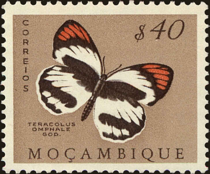 Front view of Mozambique 368 collectors stamp