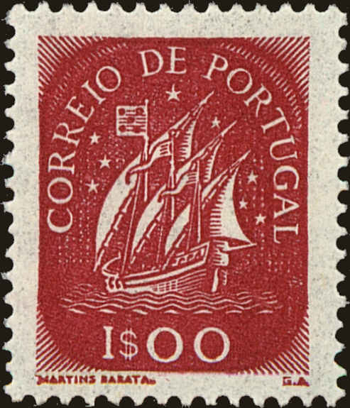 Front view of Portugal 622 collectors stamp