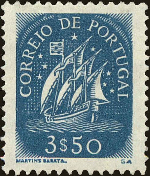 Front view of Portugal 626 collectors stamp