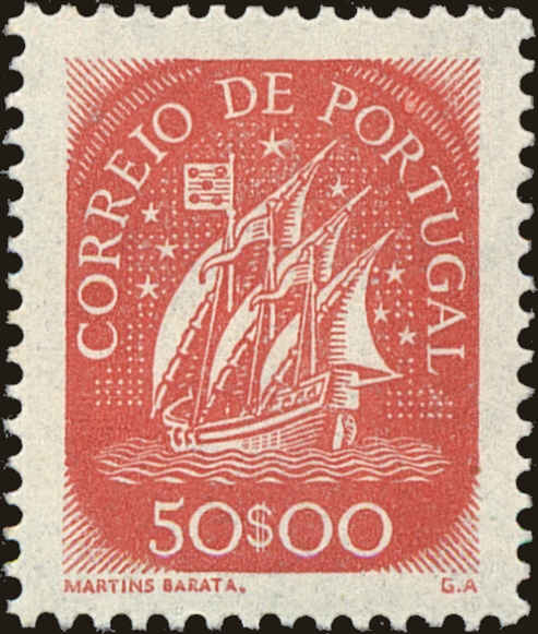 Front view of Portugal 631 collectors stamp
