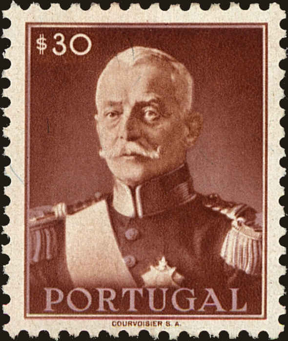 Front view of Portugal 651 collectors stamp