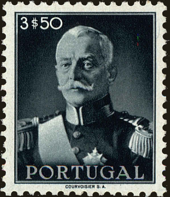 Front view of Portugal 657 collectors stamp