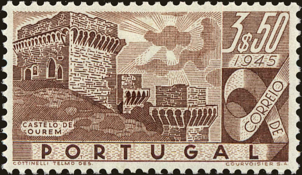 Front view of Portugal 669 collectors stamp