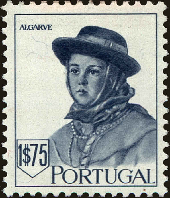 Front view of Portugal 680 collectors stamp