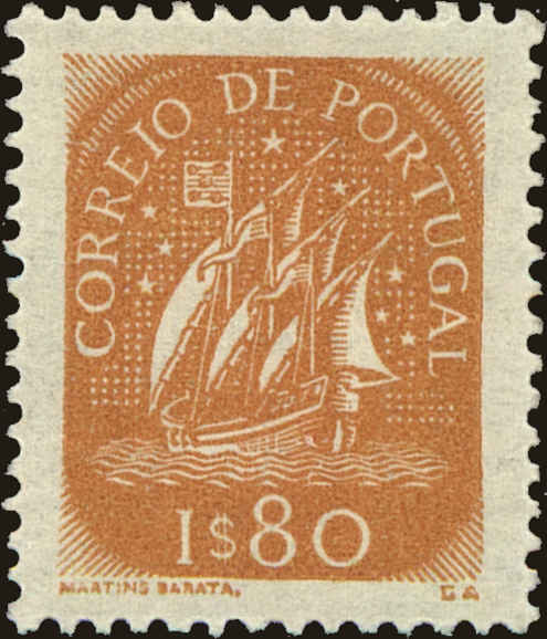 Front view of Portugal 706 collectors stamp