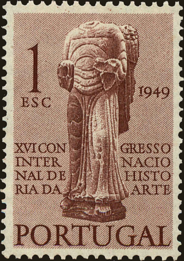 Front view of Portugal 711 collectors stamp