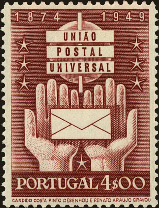 Front view of Portugal 716 collectors stamp