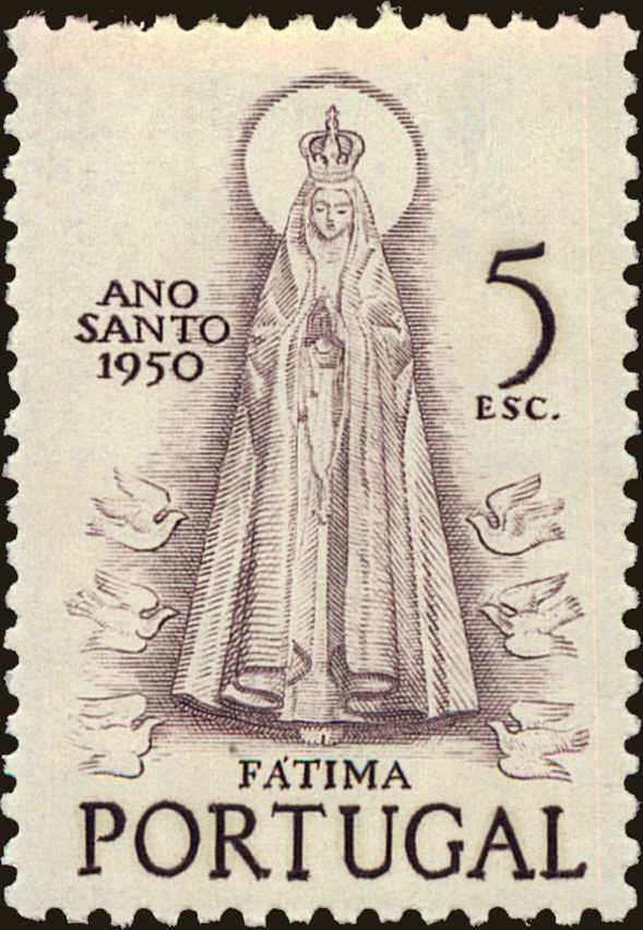 Front view of Portugal 720 collectors stamp