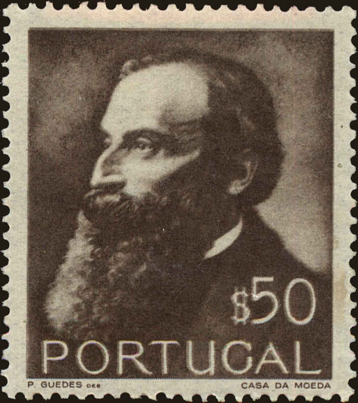 Front view of Portugal 727 collectors stamp