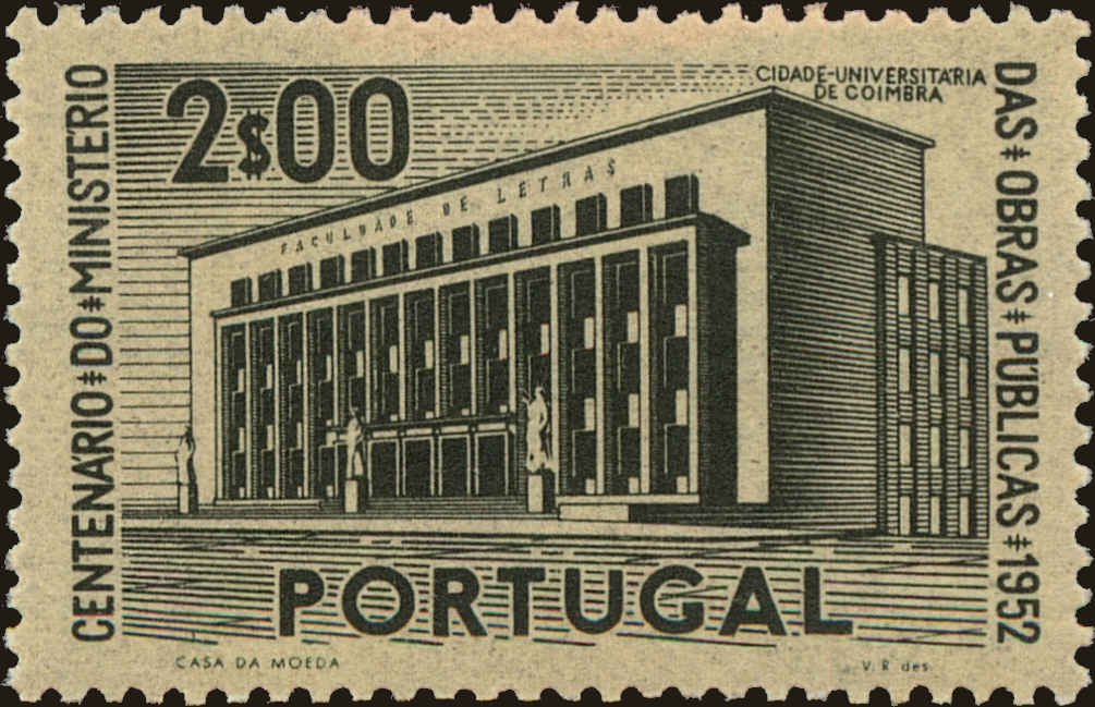 Front view of Portugal 759 collectors stamp