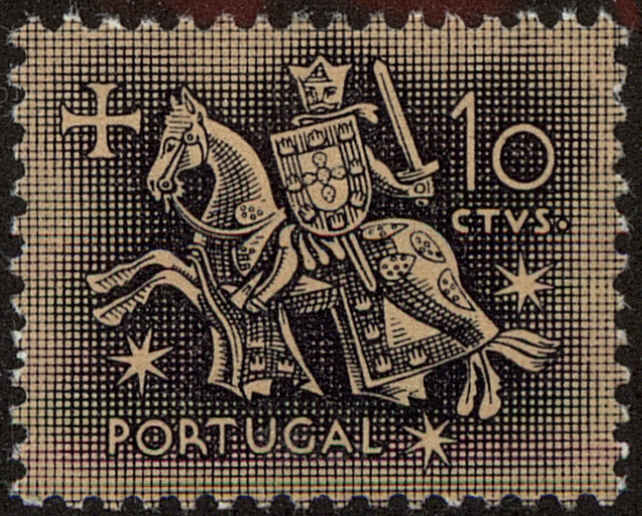 Front view of Portugal 762 collectors stamp
