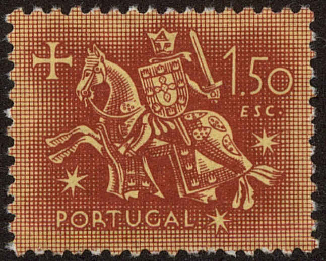 Front view of Portugal 768 collectors stamp